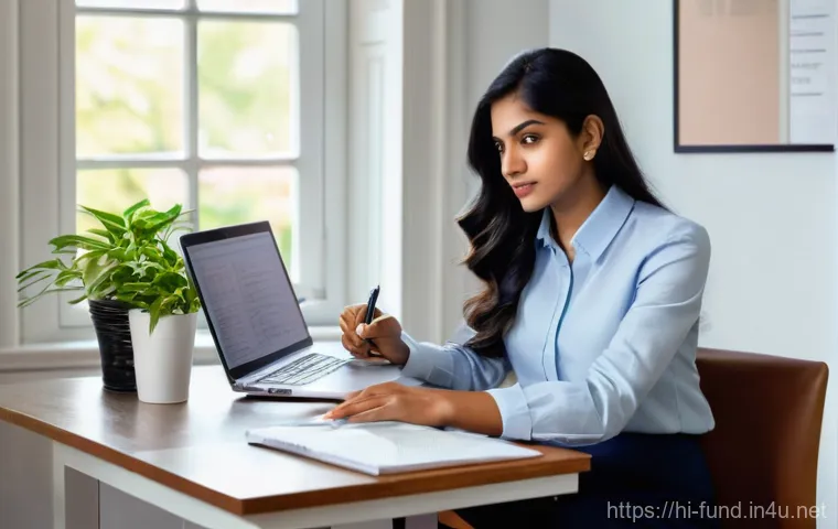 펀드투자상담사 실무 교육기관 추천 - **Prompt:** A young, determined Indian professional, in their mid-20s, dressed in a sharp business c...