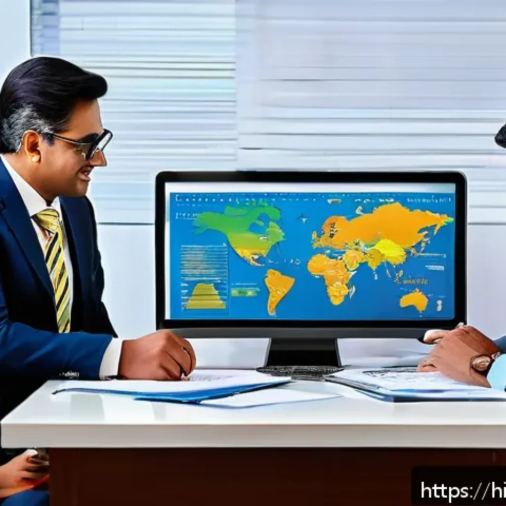 펀드투자상담사로서 고객 중심의 상담 방법 - A professional Indian financial advisor consulting with a diverse group of clients in a modern offic...